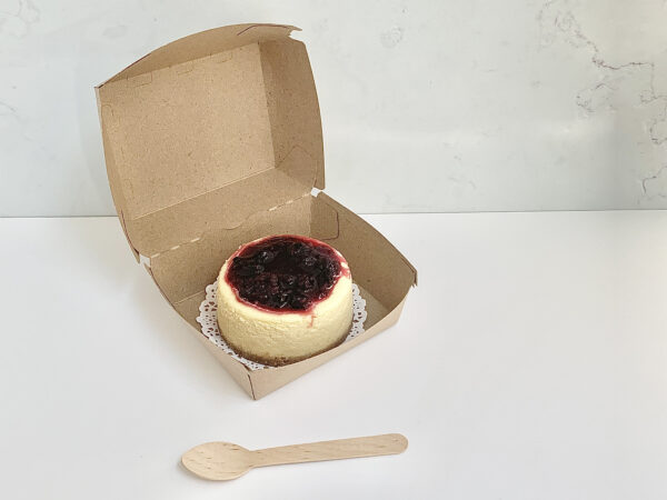 CheeseCake con Coulis Frutillas
